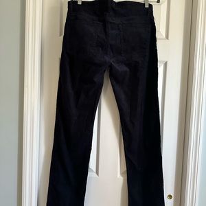 EUC Navy Straight Corduroy Pants